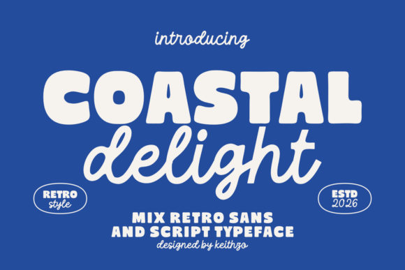 Coastal Delight Font: Breezy Design Inspiration