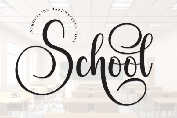 Creative School Font Ideas for Classroom Design